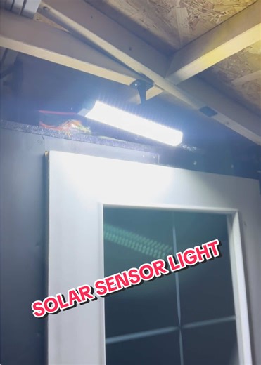 Bright Solar Sensor Light with Adjustable Features