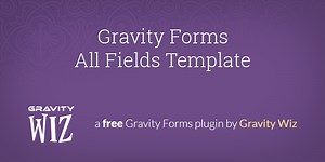 Gravity Forms All Fields Template