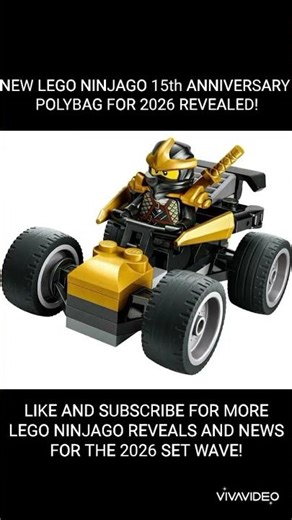 NEW LEGO NINJAGO Cole’s Car (30723) Polybag Revealed! (2026 Preview) #lego #ninjago #legoninjago