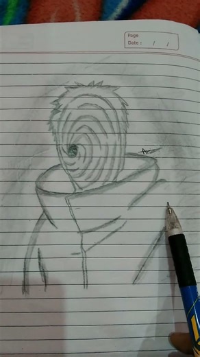 #obito how to draw a obito #Art word FF