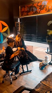Lauren doing some stick and poke get yourself booked in 🖤💉🙏🔥 I’m going to have my ears done. What would you get done ??? | Twinfinity Ink Tattoo studio
