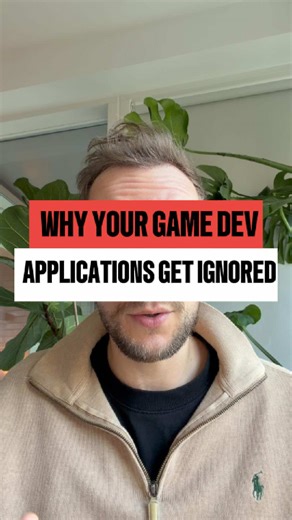 POV you have applied to 23 game dev jobs and still heard nothing Here is how to fix it Tailor your CV for every role Lead with results not tasks Make your portfolio prove you can do the work Bonus Treat applications like a funnel and track what is working Comment where you are stuck Applications Interviews Final offer #gamedesign #gamedevelopment #gamejobs