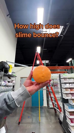 How High Does SLIME Bounce?! 🤔