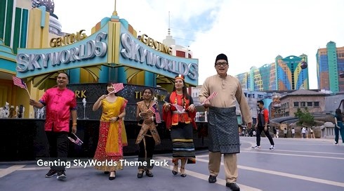 5.5K views · 129 reactions | We may speak different languages and have different beliefs, but the one thing that unites us is that we are all Malaysians. Here at Resorts World Genting, we celebrate diversity and the spirit of togetherness. Experience #MerdekaCaraKita with picturesque hilltop views, theme park thrills, and delightful local eats, all at the peak! #RWGMerdekaCaraKita #ResortsWorldGenting #Malaysia66 | Resorts World Genting | Facebook