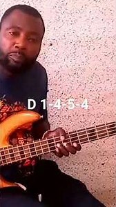 SEBEN BASS GUITAR 1-4-5-4 TUTORIAL