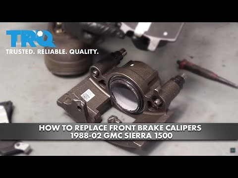 How to Replace Front Brake Calipers 1988-02 GMC Sierra 1500