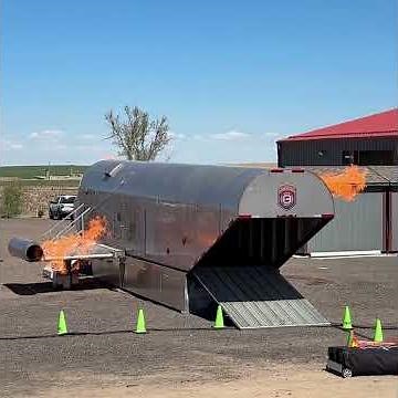 Mobile Aircraft Rescue Firefighting (ARFF) Training Simulator