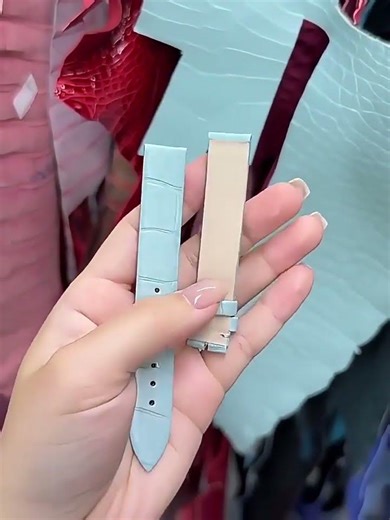 Custom Alligator Leather Watch Strap For Piaget Possession Women Multi Color