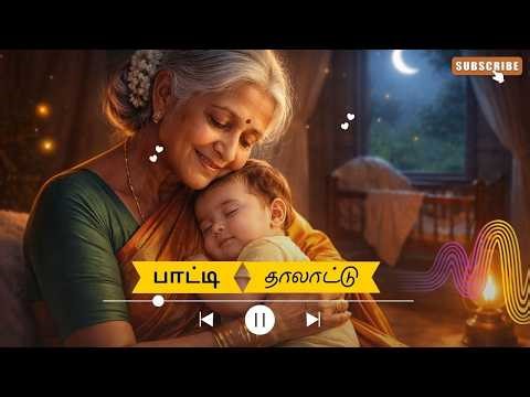 பாட்டி தாலாட்டு | Grandma’s Loving Tamil Lullaby for Baby Sleep | Aararo Aariraro | Soothing Lullaby
