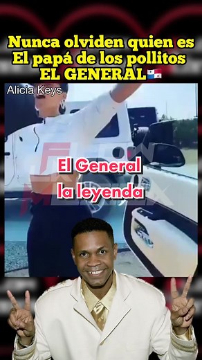 El General es una leyenda de la música internacional #foryou #parati #panama #elgeneral #panama #dancehall #reggae #urbano #viral #panamatiktok #aliciakeys #swissbeats