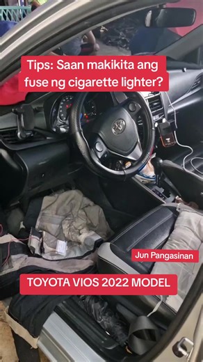 Toyota Vios 2022: Saan Makikita ang Fuse ng Lighter?