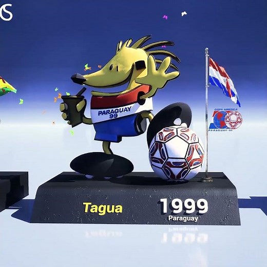 ☝️Tab up for 4K Video | All Copa América Mascots