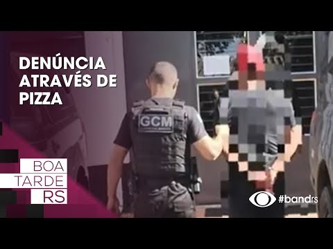 Denúncia através de pizza