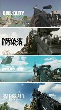M249 SAW Comparison | COD Modern Warfare vs Medal of Honor vs R6 Siege vs Battlefield 2042