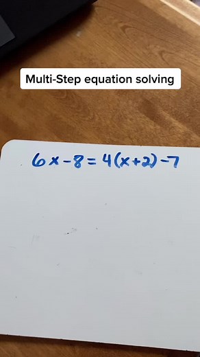 Solving Multi-Step Equations Guide | Algebra 1 Help