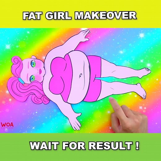 From ugly to beautiful ?! 😱 #makeover #woanetwork #woavideo #woadolls #animation #handmadecraft #MCN