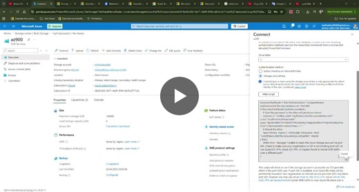 Azure Storage Account Setup and Mapping to Local Machine | mahmoud Mohamed Salem posted on the topic | LinkedIn