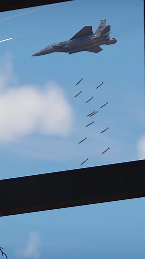 223K views · 2.1K reactions | F-15E Bomb Run with MK-82 500 lb - Total Target Annihilation! - Military Simulation #F15EStrike #MK82BombRun #MilitarySimulation | CreativeComparison | Facebook