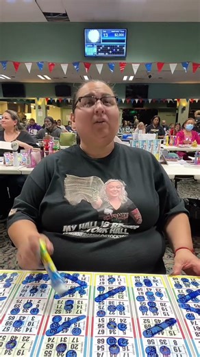 $2500 Beach Party Win at @winnersbingostockton 🤑 #Bingo #Bayareabingo #BayAreaBingoBabes