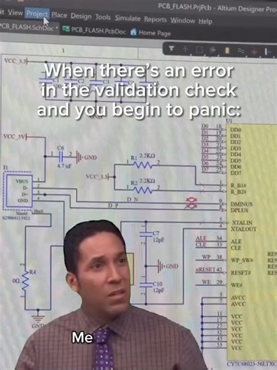3.8K views · 27 reactions | At some point we all have something just floating 藍 #circuitboard #schematics #electricalengineering #electronics #engineeringstudent #pcbdesign #engineering #altiumdesigner #altiumacademy | Altium | Facebook