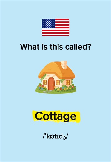 Types of houses in English #learnenglish #englishvocabulary #englishforbeginners #house #edutok