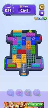 Color Block Jam Level 1268 #colorblockjamlevel #gameplay #puzzlegame