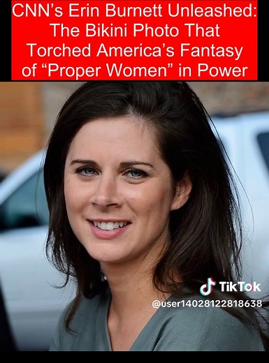 CNN Anchor Erin Burnett's Controversial Beach Photos