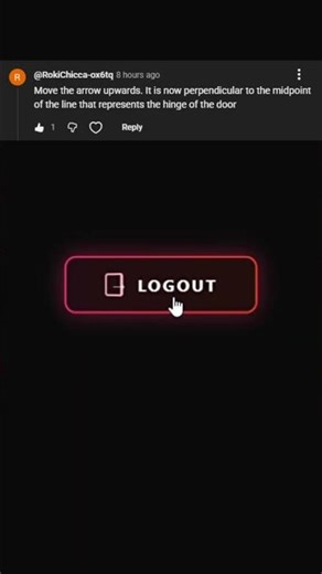 Amazing CSS 3D Door Logout Animation | Web Design Idea