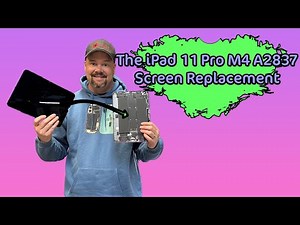 📱 iPad 11 Pro M4 A2837 Screen Replacement Guide | Step-by-Step DIY Tutorial