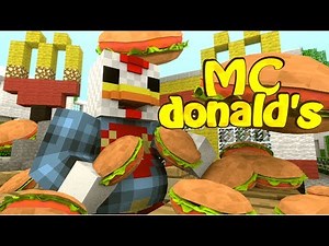 Minecraft | MCDONALDS MOD Showcase! (Mcdonalds, Big Mac, Mcdonalds Dimension)