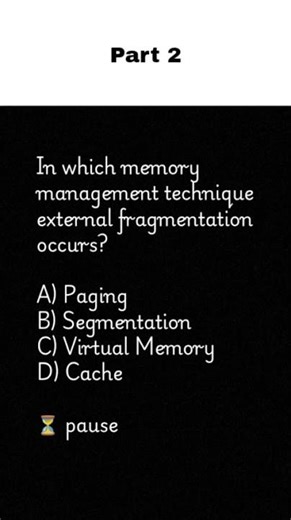 Operating System MCQ 🔥 | Most Asked OS Questions | Competitive Exams | Part-2