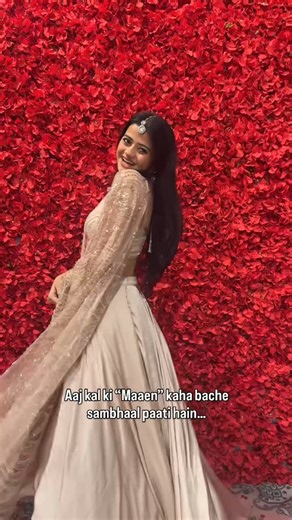 Tanya Sajwan Dagar on Instagram: "Hum aajkal ki kudiyan hai “Aunty ji” hum sab kar lete hai 😎 @tanyasajwandagar #wedding #season #ootd #ethnic #indian #fashion #beauty #mom #mommylife #motherhood #lifestyle #relatable #content #trending #reelitfeelit #weddinglook #styling #mom #moment #momlife #love #blessings #outfitinspo"