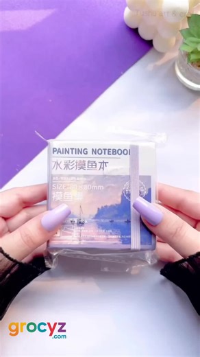 Grocyz on Instagram: "📒🎨 Portable Mini Notebook with Palette – Compact Creative Kit ✨ Mini size, maximum creativity! 🌟 Portable Mini Notebook Palette gives you a built‑in mixing area so you can sketch, paint and mix colours wherever you are—home, café or outdoors. Perfect for quick ideas, colour swatches or plein‑air painting practice! 🖌️ 🎨 Product Overview Product: Portable Mini Notebook with Palette Type: Creative sketchbook + built‑in paint palette Size: Compact & travel‑friendly Use For