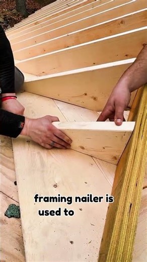 Fast Roof Framing Technique Using a Cordless Framing Nailer | Small Rafter Installation