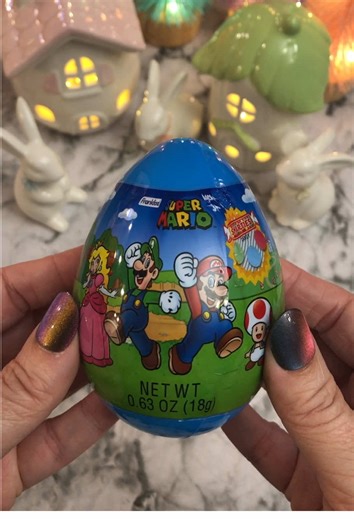 Super Mario Easter Egg Surprise with Smarties