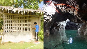 25M views · 807K reactions | BAHAY KUBO SA CEBU, MAY UNDERGROUND CAVE?! Sa underground cave na ito, may natagpuang giant clam na may kalahating dipa ang laki! Posible nga bang may laman itong perlas? Panoorin ang video! | Kapuso Mo, Jessica Soho (One at Heart, Jessica Soho) | Facebook