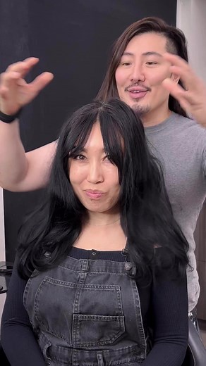 #Nightmare Color Correction on #fridaythe13th This is Over 12 hrs of work to remove this Black #BoxColor @blogilates has been coloring her own hair for over 3 years with layers upon layers of black box color. #ParanormalHairtitvityIt’s not easy to get her hair brown when there’s black box dye.So I did 3 rounds of color removers. Each round took an hour each and waiting for her hair to turn to a level 4. After that I apply #GuyTang #Mydentity #Magnum8 with 10vol with @olaplex No1 on to her ends t