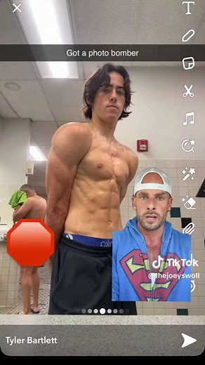 There’s nothing funny about filming someone nude in a locker room. It’s disgusting and illegal. #gymtok #gym #fyp