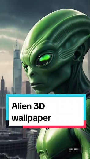3D Alien Wallpaper for Your Desktop - Stunning Extraterrestrial Designs