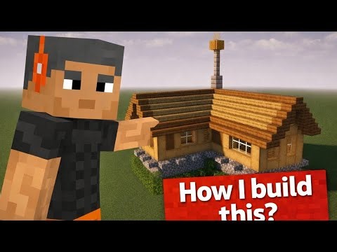 How to Build an Amazing Beginner Minecraft House - Full Step by StepTutorial