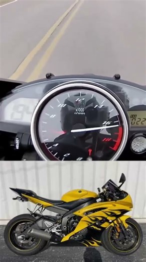 Yamaha R6 TOP SPEED Run 🚀 Pure Exhaust Sound YZF R6 Acceleration & High RPM