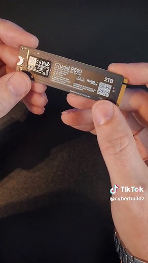 Crucial P510 2TB PCIe Gen5 NVMe M.2 SSD Unboxing