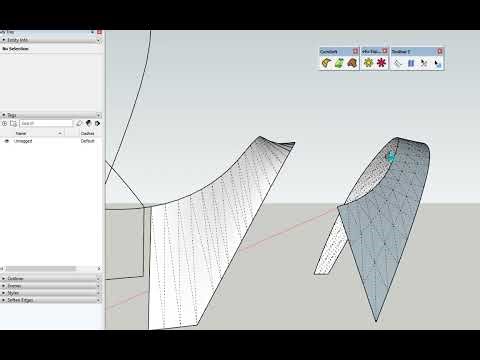 Flow of geometry for better smoothing | SketchUp