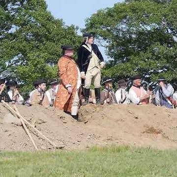 Singing Yankee Doodle Dandy Battle of Bunker Hill US American Revolutionary War reenactment 2025