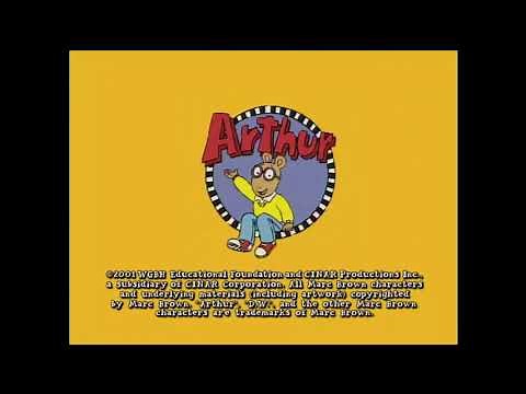 Arthur Logo/Cookie Jar Logo/WGBH/Blurner Entertainment Co. Logo (2019/2001) [Season 6 Print]