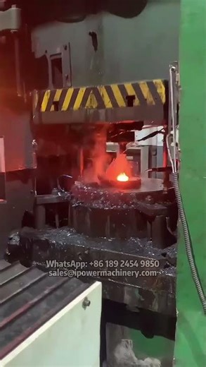 (For Brass) Fully Automatic Vertical Hot Forging Machine with Heating Furnace