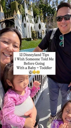 Disneyland with a baby AND toddler? 😅🏰 Here are 12 things I learned the hard way…