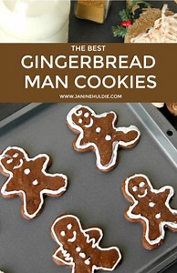 The Best Gingerbread Man Cookies Recipe with FREE Printable