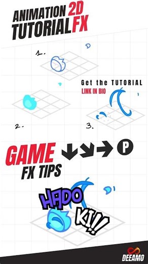 💥 Animate a Hadoken FX like a Pro | 2D Game Effect Tutorial