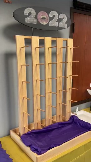 Donut Rack for Graduation Party: DIY Guide